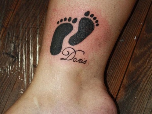 Boka lábnyom Tattoo Designs