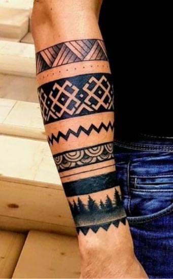 Őrült törzsi kar tetoválások 2