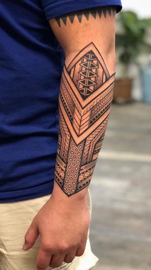 Őrült törzsi kar tetoválások 5
