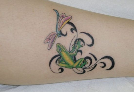 Dragonfly Tribal Tattoo