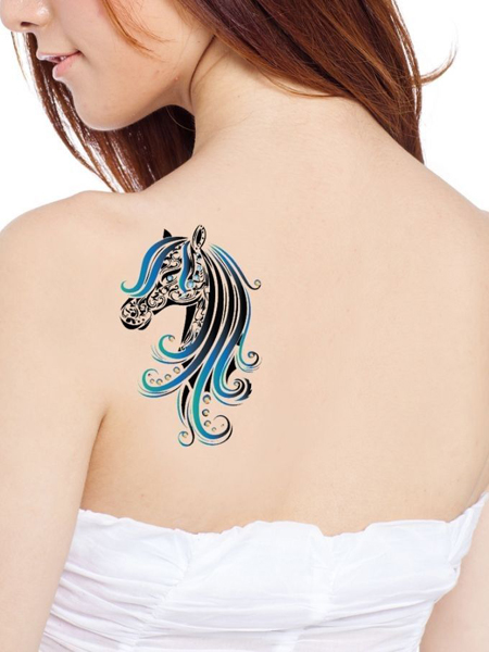 Kelta ló tetoválás nők