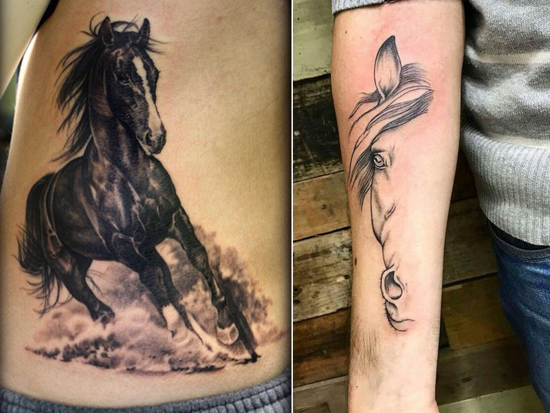Ló tetoválás minták