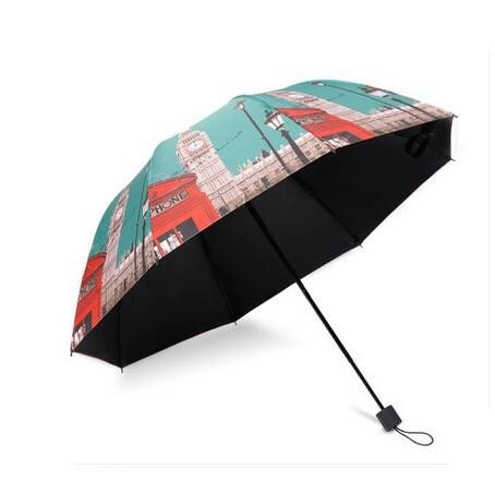 Brit stílusú női összecsukható esernyők