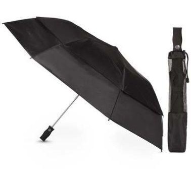 Sorte foldbare paraplyer