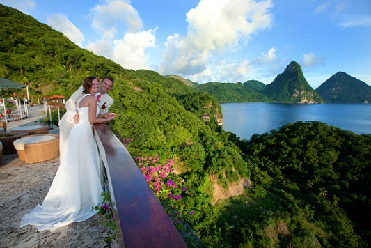 Bryllupsrejse Steder For Unge Par-St.Lucia