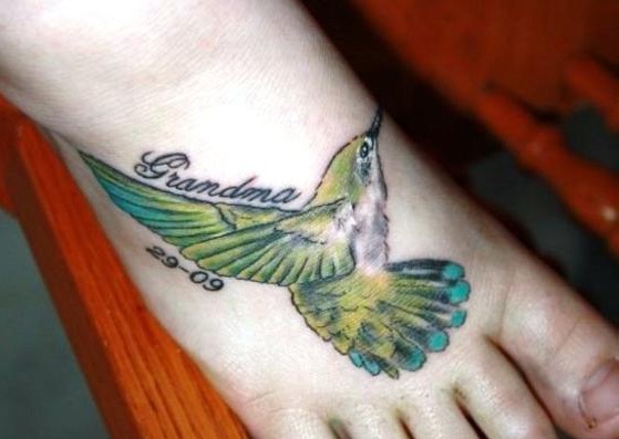 Kolibri Tattoo Design