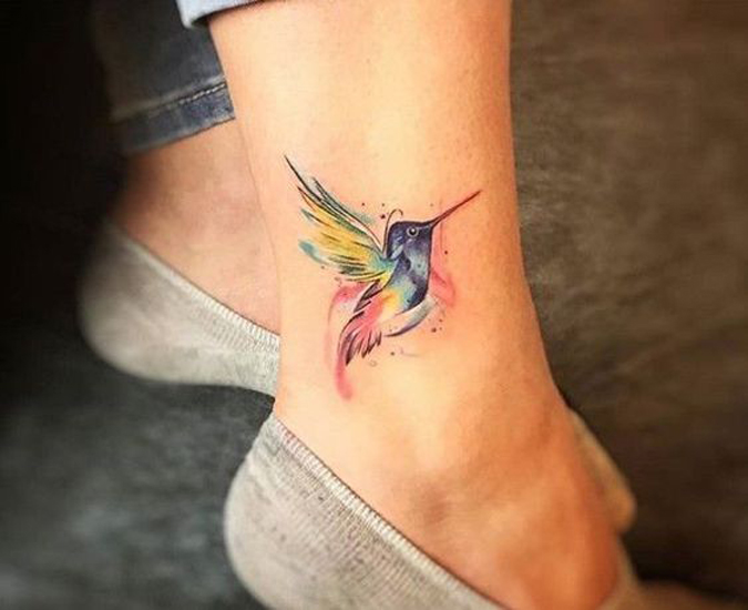 Hummingbird Tattoo Designs 1