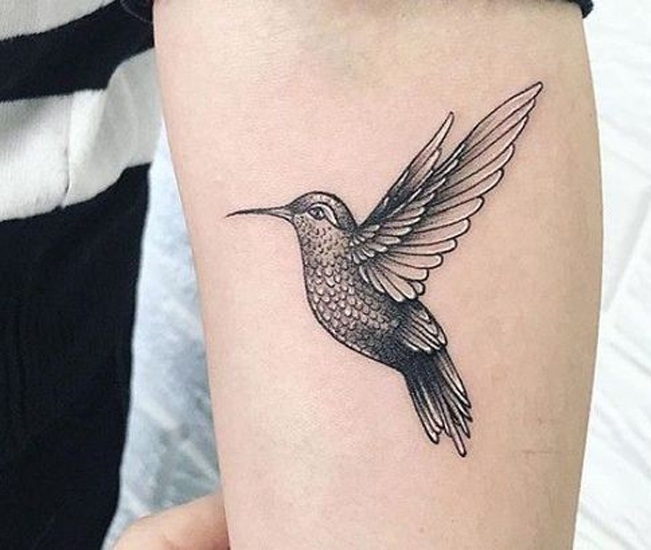 Hummingbird Tattoo Designs 6
