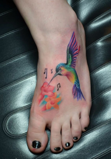 Hummingbird Tattoo Designs 10