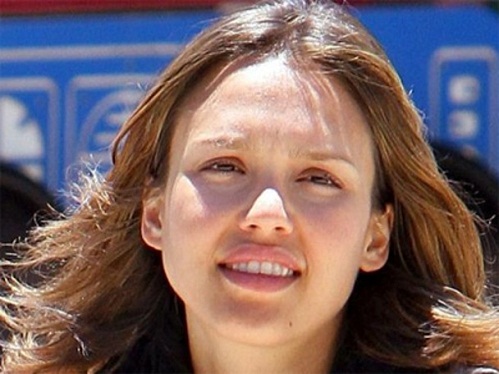 Jessica Alba smink nélkül 1