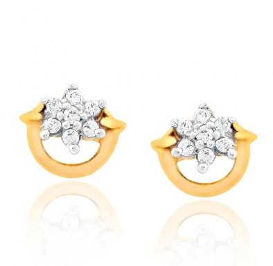 Nakshatra Diamond Ear Studs til kvinder