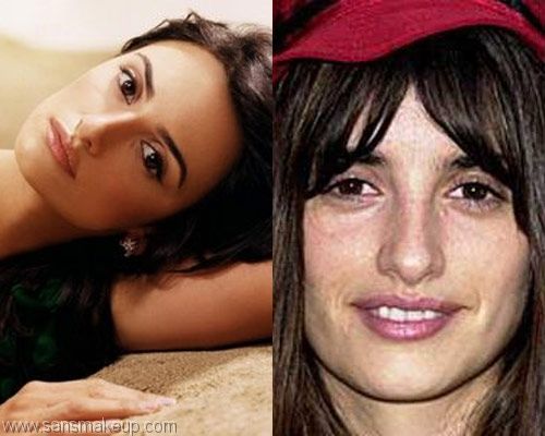 penelope cruz uden makeup