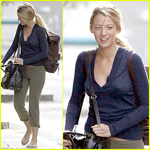 Blake Lively Uden Makeup Road Scenes