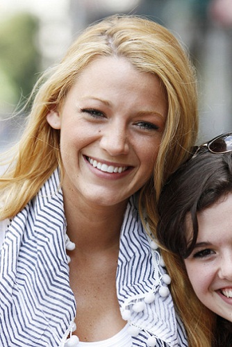 Blake Lively smink nélkül rajongó kedvence