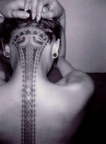 Spinal tatovering