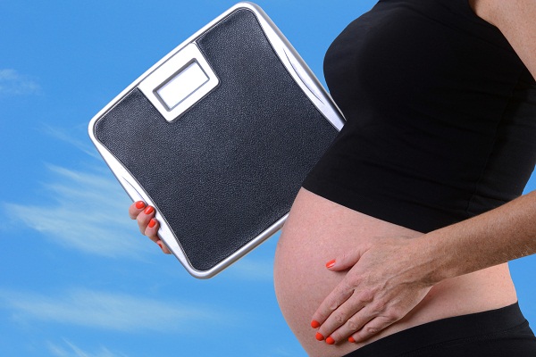 Graviditet for at tage på i vægt