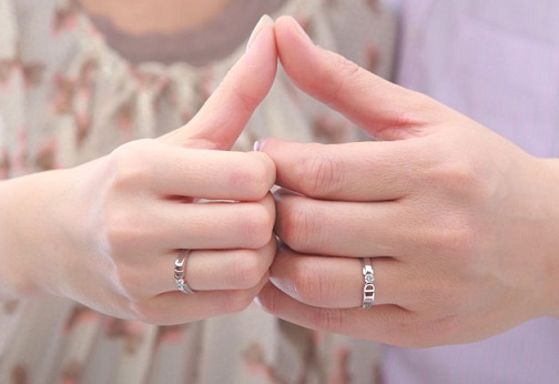 I Do ”Ezüst pár gyűrűk