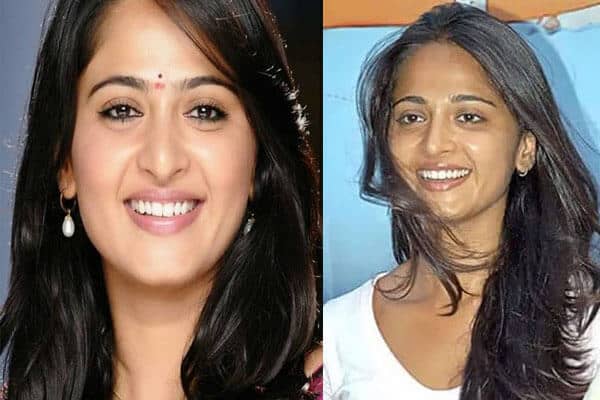 Anushka Shetty smink nélküli képe