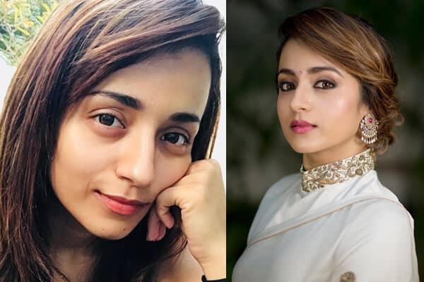 Trisha Krishnan őrült smink nélküli képe