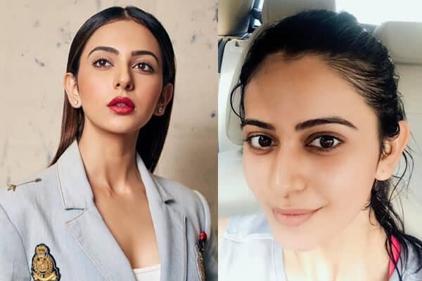 Rakul Preet's No Makeup Look