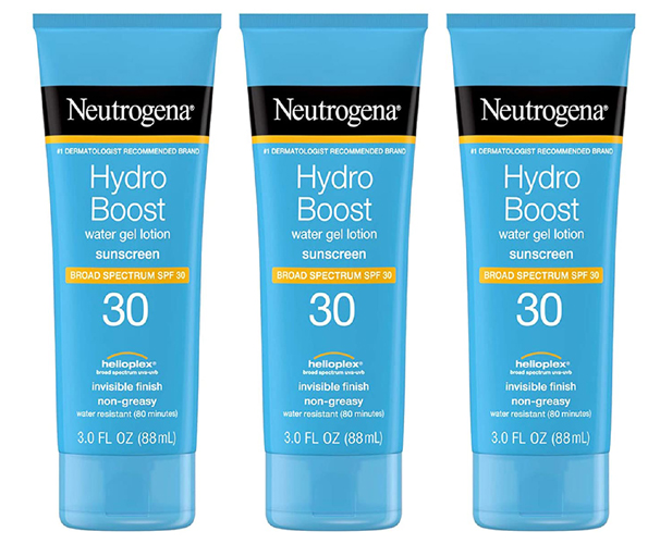 Neutrogena Hydro Boost Water Gel Ikke fedtet fugtgivende solcreme