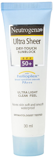 Neutrogena Ultra Sheer Dry Touch solcreme