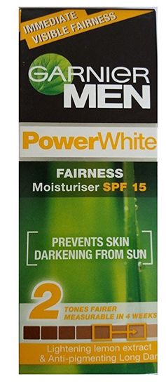 Garnier Mænd Power White Fairness Moisturizer Spf 15