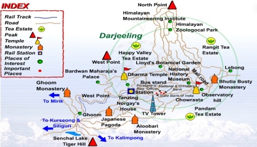 darjeeling-turist-steder
