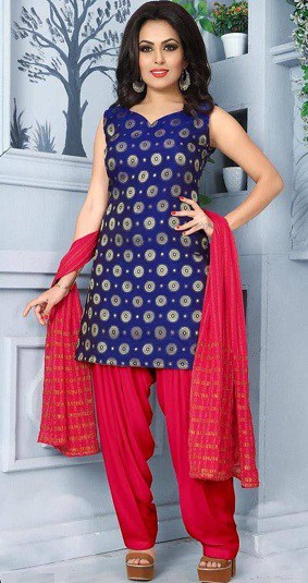 Patiala Ærmeløs Salwar Kameez