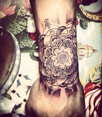 Mousserende Flower Zayn Tattoo Designs