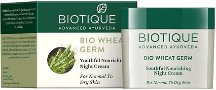Biotique Bio hvedekimcreme til normal til tør hud