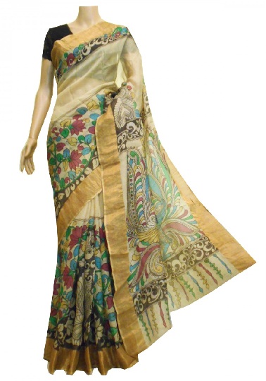 Bleg gul designer Kota Saree