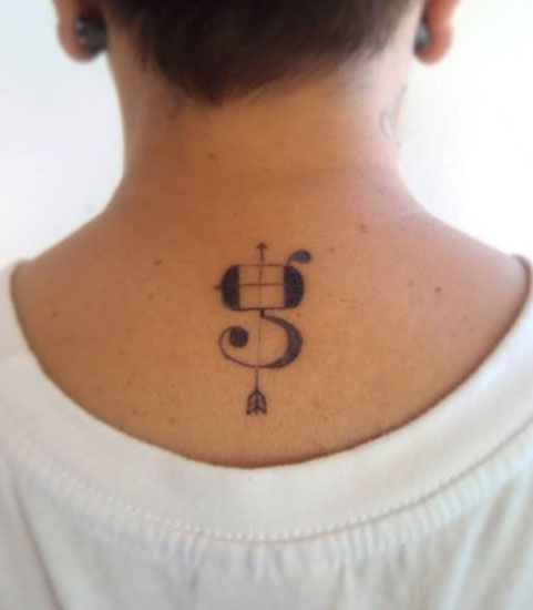 Csábító G betűs tetoválóötletek