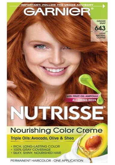 Garnier Hårfarve Nutrisse Nourishing Color Light Copper