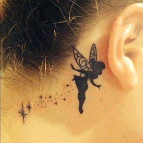 Angel Neck Tattoo Designs