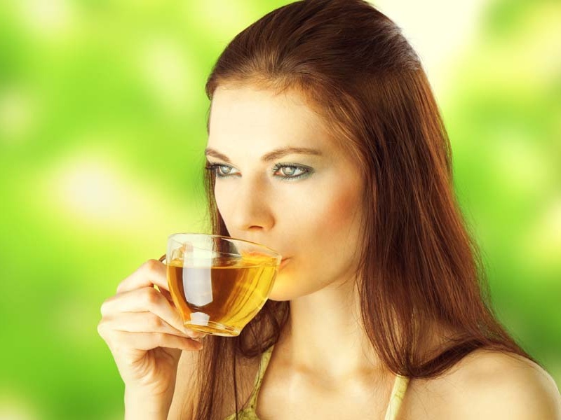 Fordele ved grøn te til hud, hår og amp; Sundhed