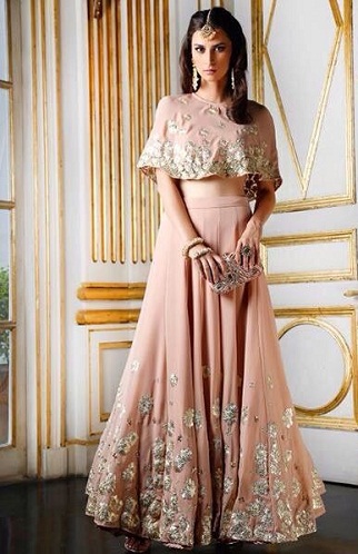 Sjalbluse Lehenga Design