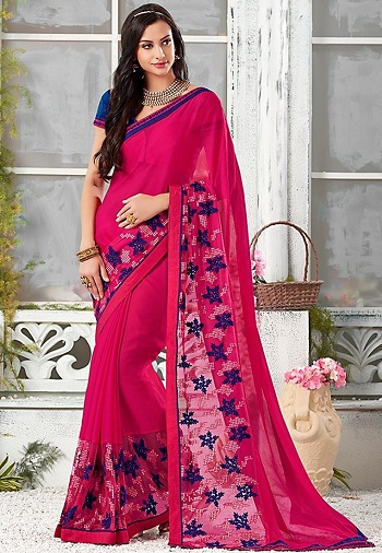 Fancy Chiffon Saree