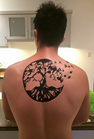 Kundskabens træ -tatovering