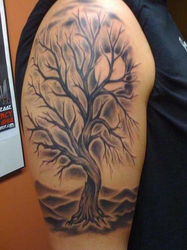 Bedste træ -tatoveringsdesign med betydning 3