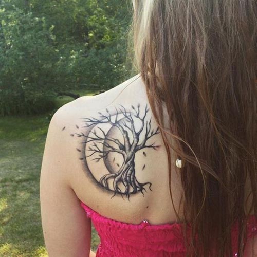 Bedste træ -tatoveringsdesign med betydning 5