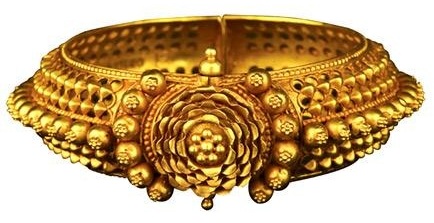 Sydindiske antikke smykker i guld