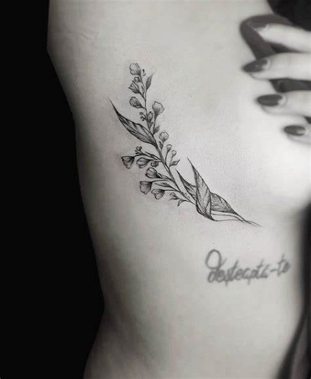 Lily of the Valley Tattoo