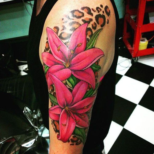 Lily tatoveringer designs og deres betydning 2