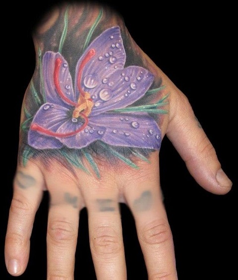 Lily hånd tatoveringer