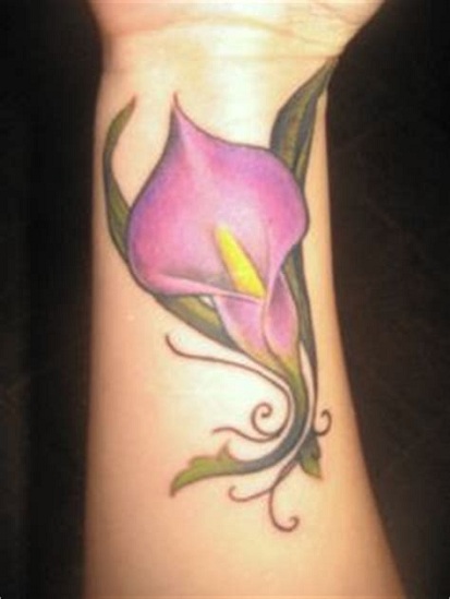 Calla Lily Tattoo Designs