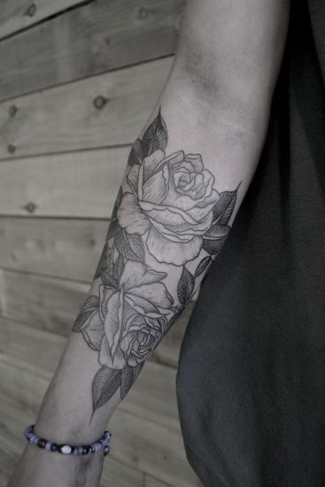 Rózsás tetoválás minták 13