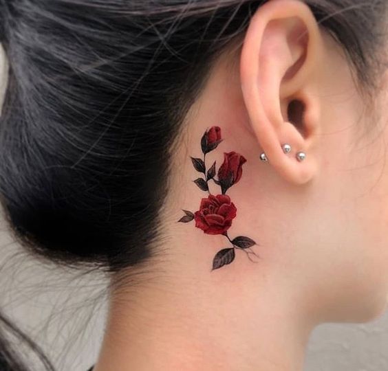 Smukke Rose Tattoo Designs