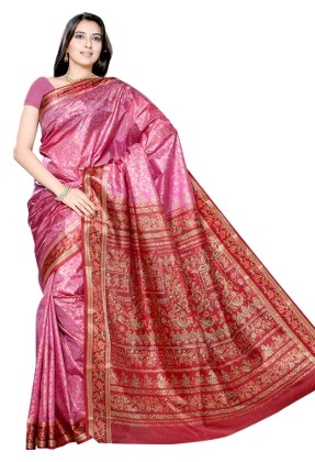 Rajasthani Silk Saree