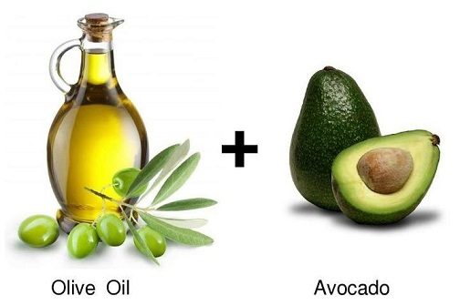 Olivenolie og avocado ansigtsmaske
